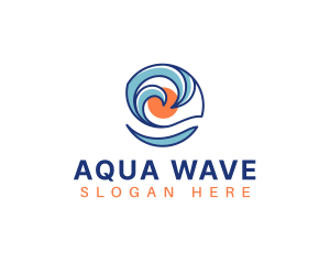 Wave Resort Beach logo design