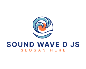 Wave Resort Beach logo design