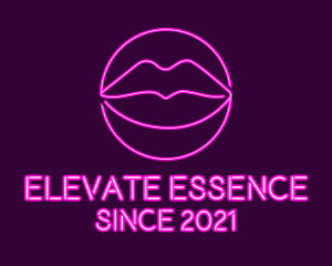 Neon Sexy Lips  logo