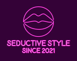 Neon Sexy Lips  logo