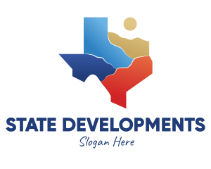 Texas State Map logo