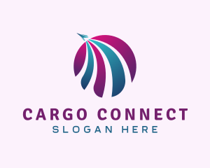 Gradient Cargo Logistics logo design