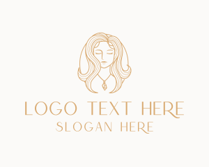 Woman Jewelry Beauty logo