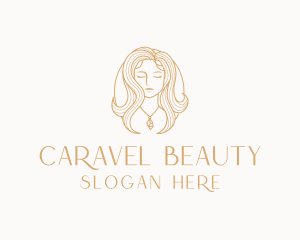 Woman Jewelry Beauty logo design