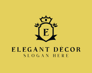 Royal Elegant Shield logo design