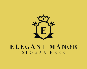 Royal Elegant Shield logo design