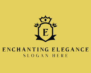 Royal Elegant Shield logo design