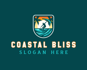 Beach Foil Surfing logo