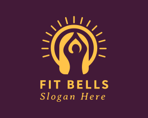 Fitness Yoga Exercise logo design