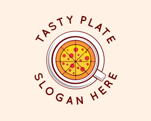 Pizza Restaurant Dish logo