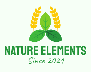 Natural Organic Farm logo design