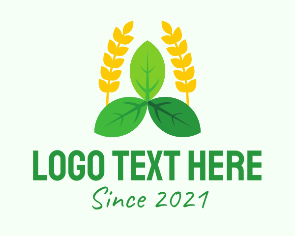 Wheat logo example 2