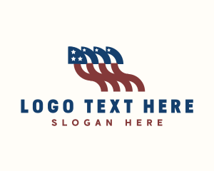 American Flag Patriot logo