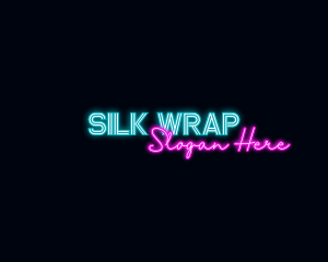 Neon Decoration Wordmark logo design