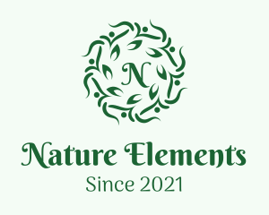 Nature Wellness Yoga logo design