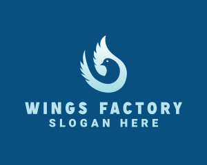 Blue Dove Wings logo