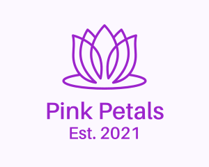 Beauty Spa Lotus logo design