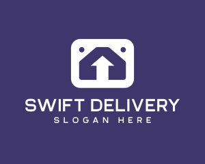 Arrow Package Delivery logo design