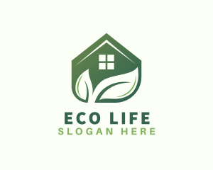 Natural House Leaves logo design