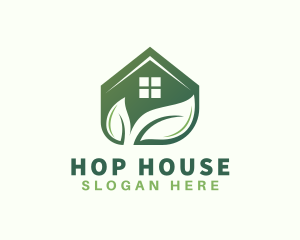 Natural House Leaves logo design