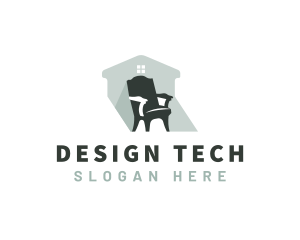 Interior Design Furniture Chair logo design