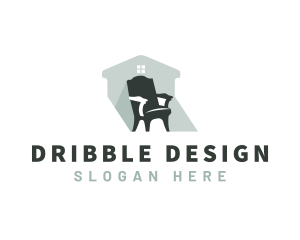 Interior Design Furniture Chair logo design