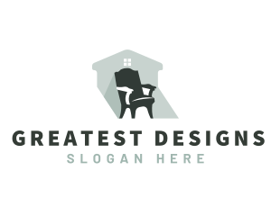 Interior Design Furniture Chair logo design