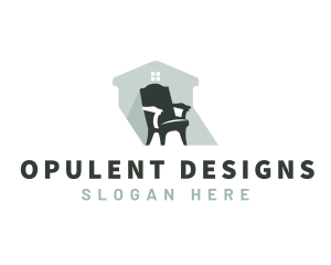 Interior Design Furniture Chair logo design