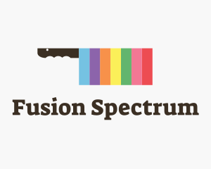 Rainbow Cleaver Knife logo