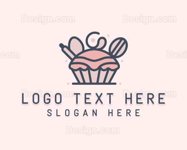 Bakery Confectionery Cupcake Logo