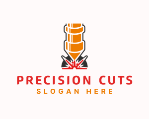 Laser CNC Fabrication logo design