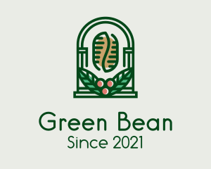 Coffee Bean Arch logo design