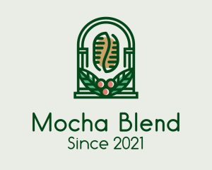 Coffee Bean Arch logo design