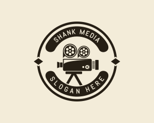 Cinema Media Videographer logo design