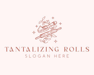 Baking Rolling Pin logo design