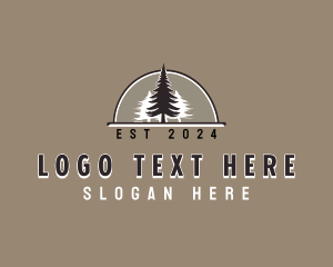 Pine Tree Landscaping Garden logo