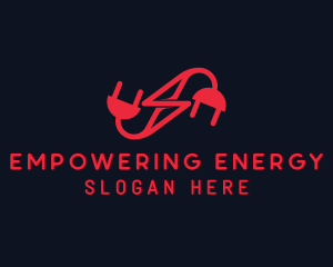 Electrical Socket Power logo design