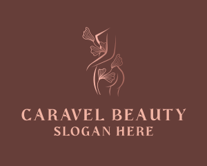 Beauty Sexy Body Floral logo design