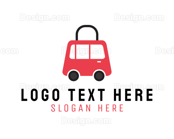 Vehicle Shopping Bag Logo