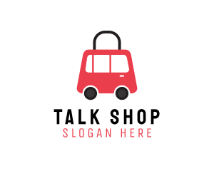 Vehicle Shopping Bag logo design