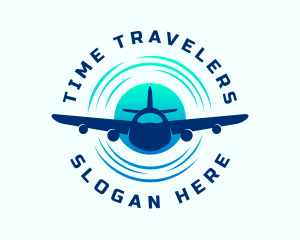 Airplane Travel Transportation logo design