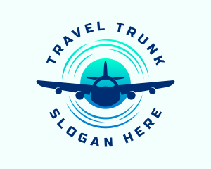 Airplane Travel Transportation logo design