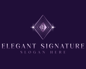 Jewelry Luxury Diamond logo design