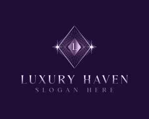 Jewelry Luxury Diamond logo design