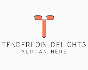 Minimalist Modern Construction logo design