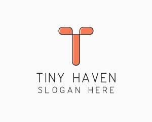 Minimalist Modern Construction logo design