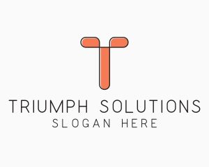 Minimalist Modern Construction logo design