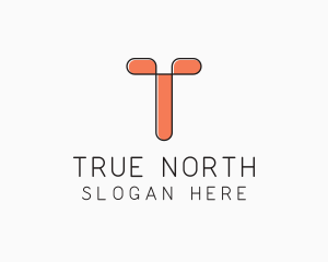 Minimalist Modern Construction logo design