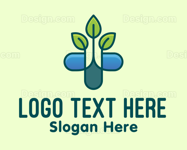 Herbal Medicinal Plant Logo