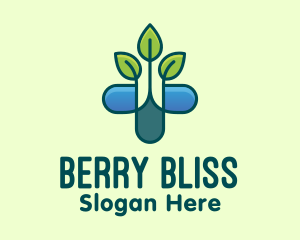 Herbal Medicinal Plant logo design